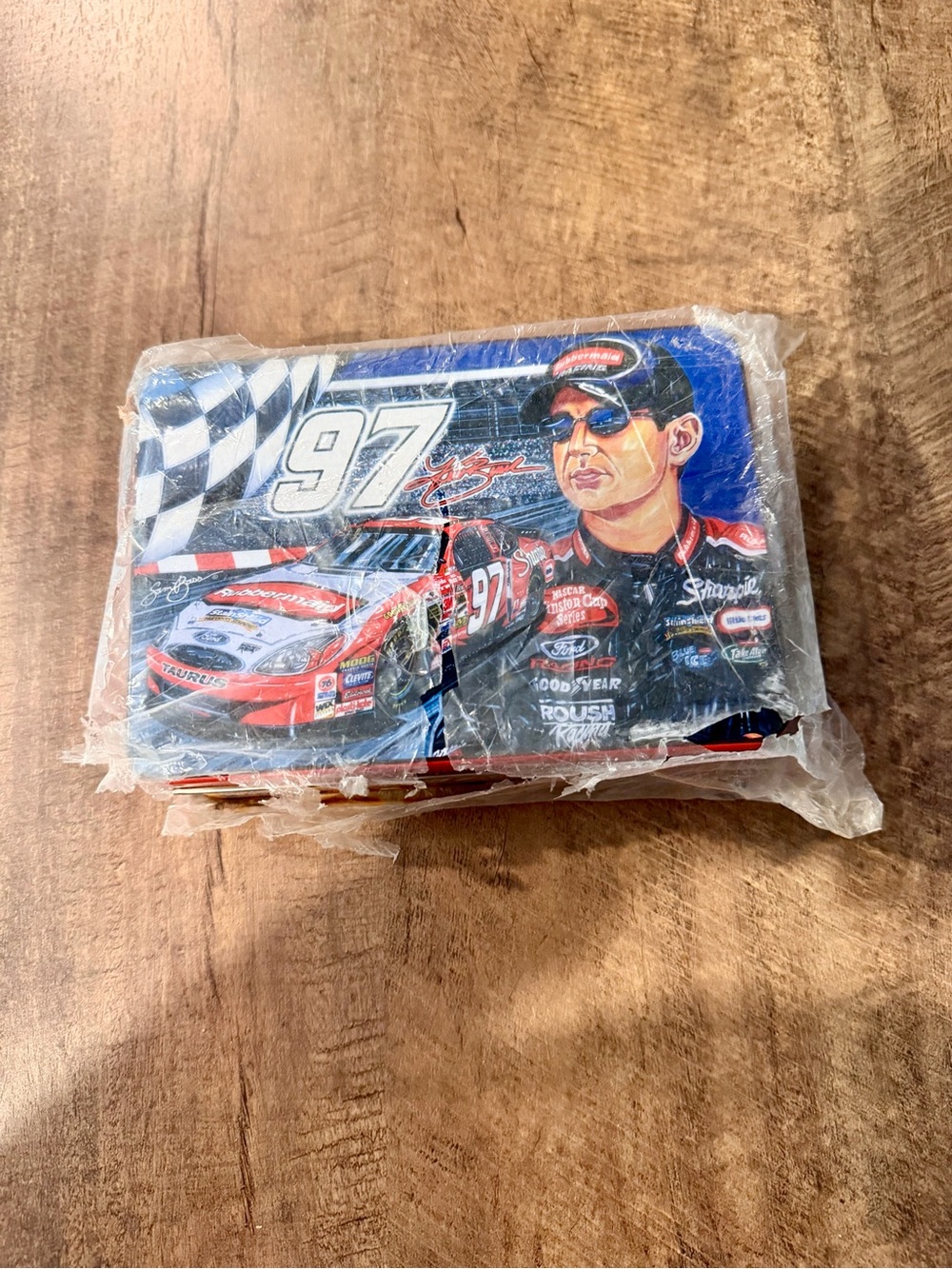Kurt Busch #97 Rubbermaid NASCAR Collector Tin NEW sealed